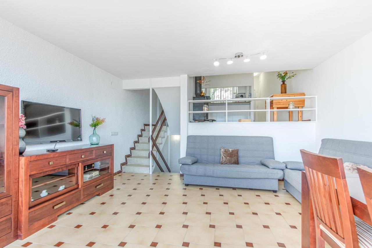 R30-Casa Junto Al Mar, Preciosas Vistas Villa Roses Bagian luar foto