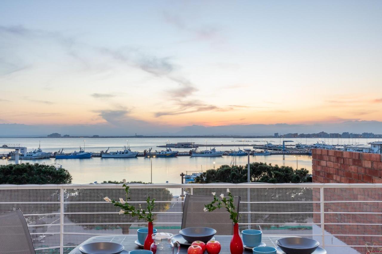 R30-Casa Junto Al Mar, Preciosas Vistas Villa Roses Bagian luar foto